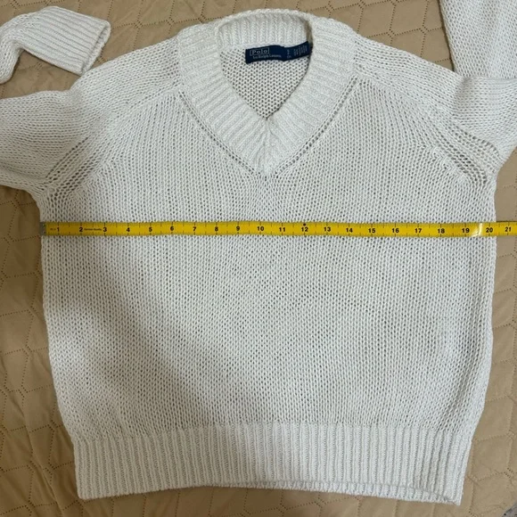 Cotton lightweight sweater Polo Ralph Lauren, size S - Picture 5 of 6